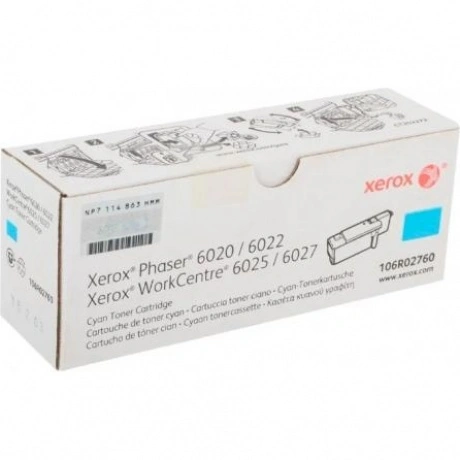 Картридж Xerox 106R02760 для Xerox Phaser 6020/6022/6025/6027, г...