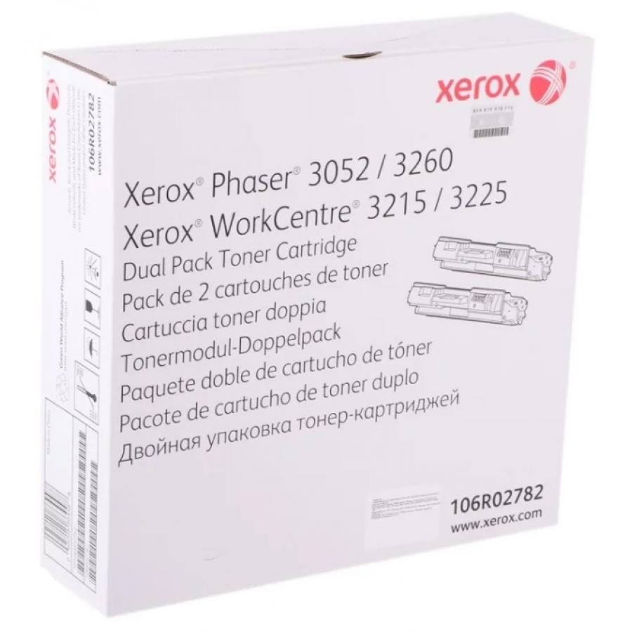 Картридж Xerox 106R02782 для Xerox Phaser 3052/3260 WC 3215/3225, черный картридж t2 mk 350 для xerox phaser 3052 3260 workcentre 3215 3225 10000стр черный