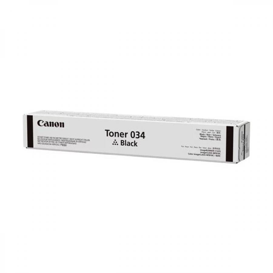 Картридж Canon 034 (9454B001) туба для копира iR C1225iF, черный тонер canon t01 bk 8066b001 черный туба 1040гр для копира ipc800