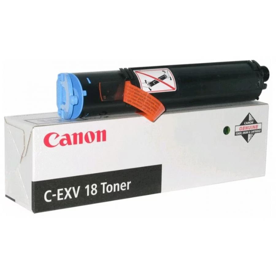 Картридж Canon C-EXV18 (0386B002) туба 465гр. для копира iR1018/1022, черный резиновый вал fc6 7482 000 для canon ir1018 1019 1022 1023 1024 1025 cet cet3965