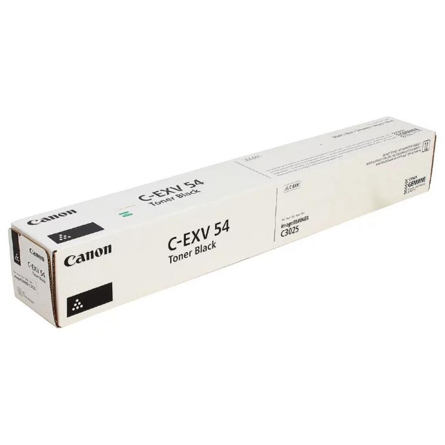 Картридж Canon C-EXV54BK (1394C002) туба для копира C3025i, черный тонер canon c exv54bk 1394c002 черный туба для копира c3025i