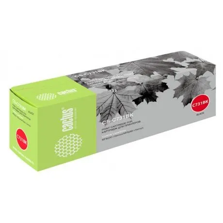 Картридж Cactus CS-C731BK для Canon LB i-Sensys MF8230/MF8280, ч...