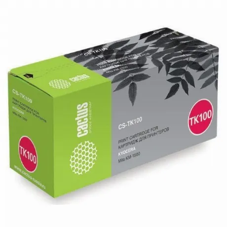 Картридж Cactus CS-TK100 для Kyocera Mita KM-1500, черный