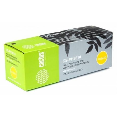 

Картридж Cactus CS-PH3610 (106R02721) для Xerox Phaser 3610/3615/3610DN/WorkCentre 3615, черный