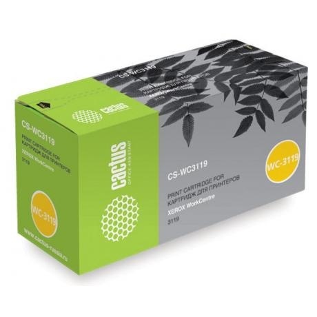 

Картридж Cactus CS-WC3119 (013R00625) для Xerox WorkCentre 3119, черный