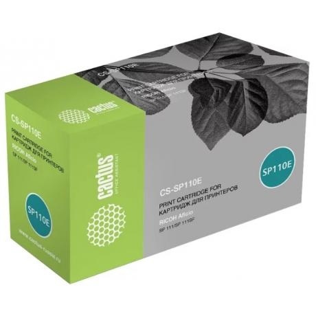 

Картридж Cactus CS-SP110E для Ricoh Aficio SP 111/SP 111SF, черный
