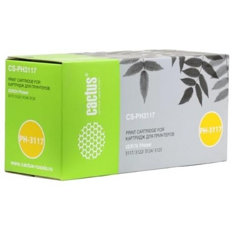

Картридж Cactus CS-PH3117 (106R01159) для Xerox Phaser 3117/3122/3124/3125, черный