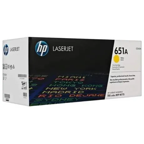 Картридж HP CE342A для HP LJ 700/775, желтый