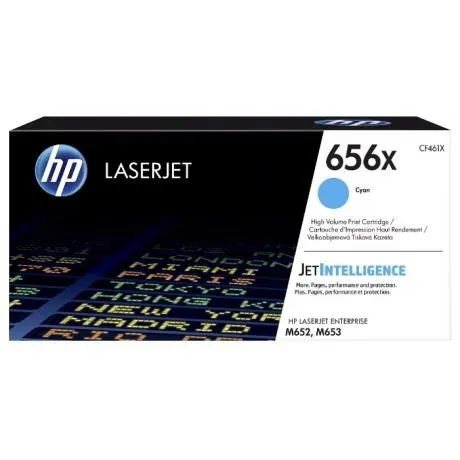 Картридж HP CF461X для HP M652/653, голубой