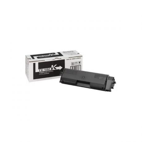 Картридж Kyocera TK-580K (1T02KT0NL0) для Kyocera FS-C5150DN, черный - фото 1