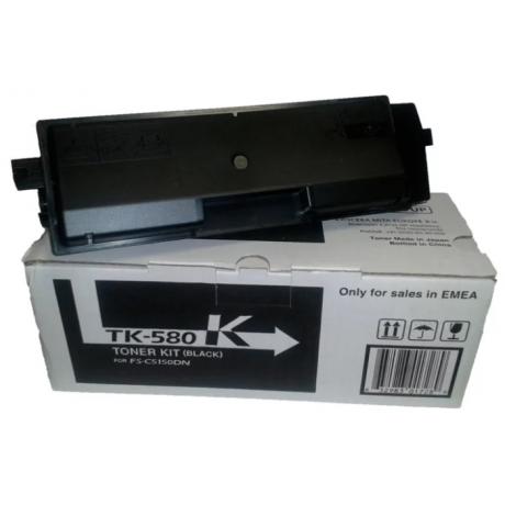 Картридж Kyocera TK-580K (1T02KT0NL0) для Kyocera FS-C5150DN, черный - фото 2