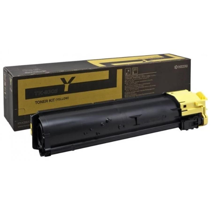 Картридж Kyocera TK-8305Y (1T02LKANL0) для Kyocera TASKalfa 3050ci/3550ci, желтый картридж для лазерного принтера kyocera tk 8305y 1t02lkanl0 желтый