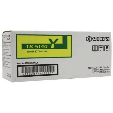 Картридж Kyocera TK-5140Y (1T02NRANL0) для Kyocera Ecosys M6030c...