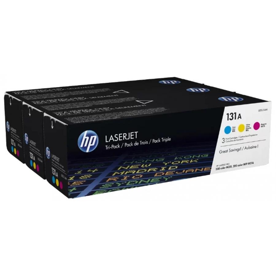 Фото - Картридж HP U0SL1AM для HP LJ Pro 200/Color M251/M251n/M25, голубой/желтый/пурпурный набор картриджей hp 712 3ed77a голубой 3 картриджа