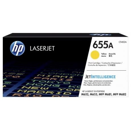 

Картридж HP CF452A для HP M652/653/M681/682, желтый