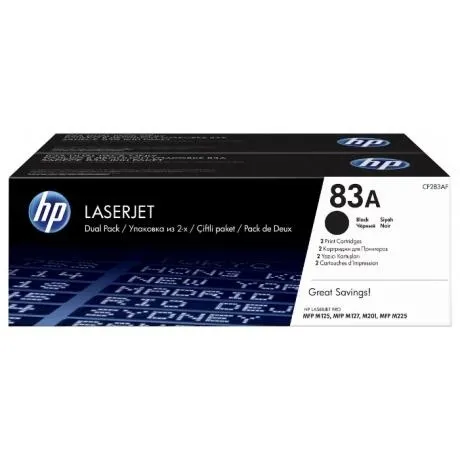 Картридж HP CF283AF для HP LJ Pro M125nw/M127fw, черный