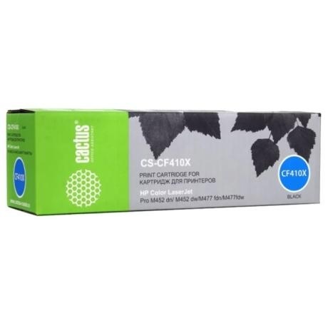 

Картридж Cactus CS-CF410X для HP HP CLJ Pro M452dn/M452dw/M477fdn/M477fdw, черный