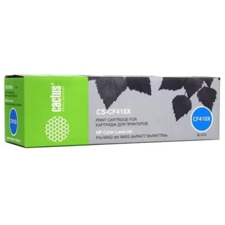 Картридж Cactus CS-CF410X для HP HP CLJ Pro M452dn/M452dw/M477fd...