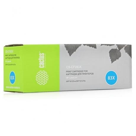 

Картридж Cactus CS-CF283XD для HP LJ Pro M225dn/M201/M202, черный
