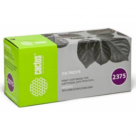 Картридж Cactus CS-TN2375 для Brother DCP L2500/L2520/L2540/L2560, черный