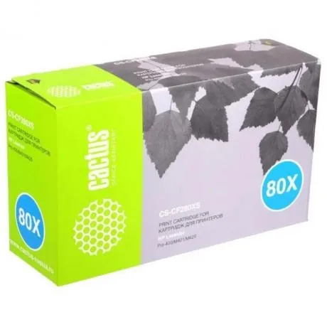 Картридж Cactus CS-CF280XD для HP LJ Pro 400/M401/M425, черный