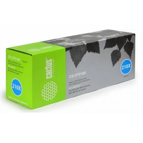 Картридж Cactus CS-CF210X для HP LJ Pro M251/M276, черный