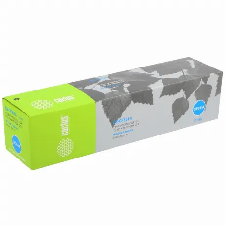 Картридж Cactus CS-CF351A для HP M176/M177, голубой
