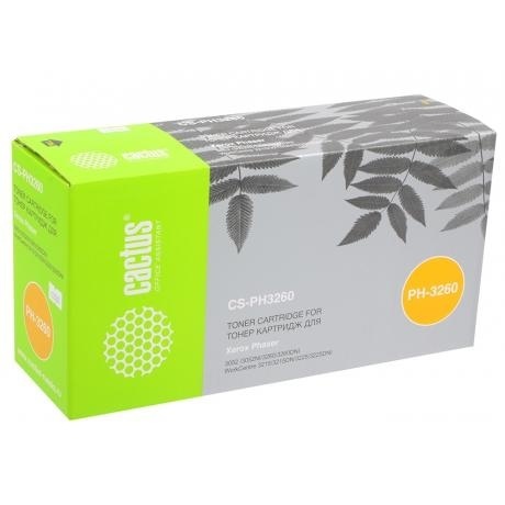

Картридж Cactus CS-PH3260 106R02778 для Xerox Phaser 3052/3052NI/3260, черный