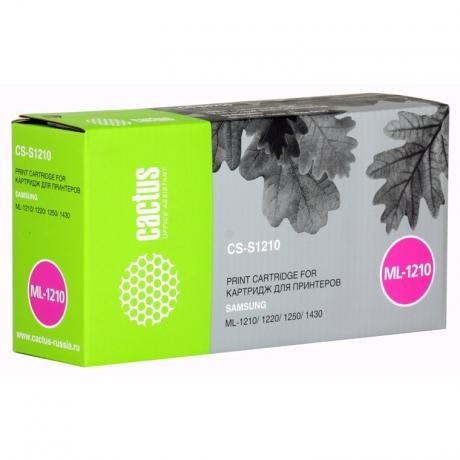 

Картридж Cactus CS-S1210 для Samsung ML-1210/1220/1250/1430, черный