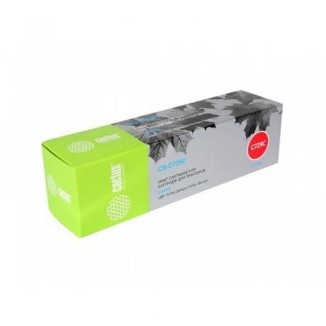 

Картридж Cactus CS-C729C для Canon i-SENSYS LBP-7010C/ LBP-7018C, голубой