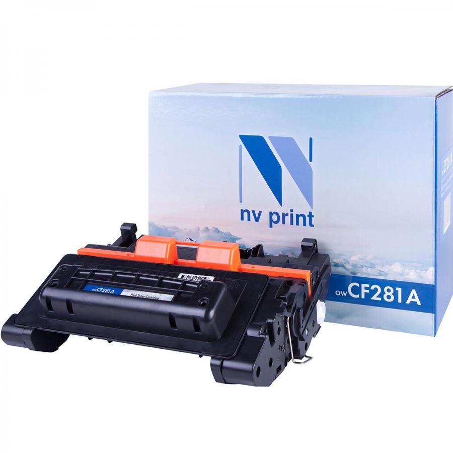 Картридж NV Print CF281A для Нewlett-Packard LJ Enterprise Flow MFP M630z/M604dn/n/M605dn/n/x/ (10500k) картридж net product n ce322a