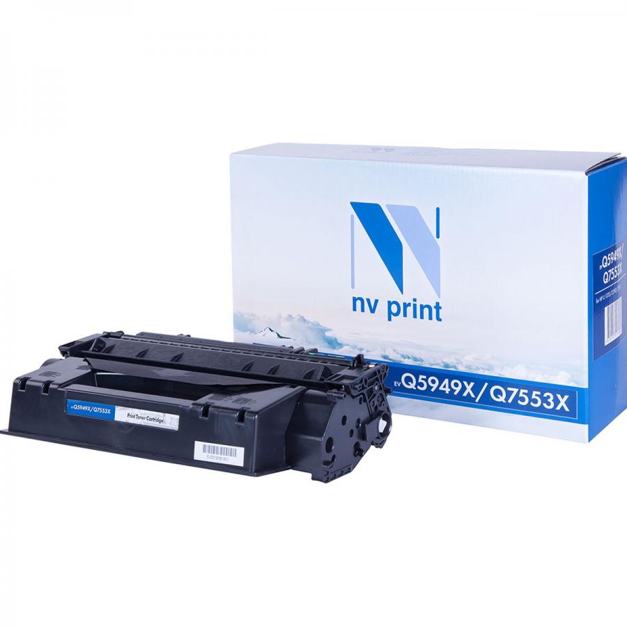 Картридж NV Print Q5949X/Q7553X для Нewlett-Packard LJ 1320/3390/3392/P2014/P2015/M2727 (7000k) картридж nv print mpc2503bk