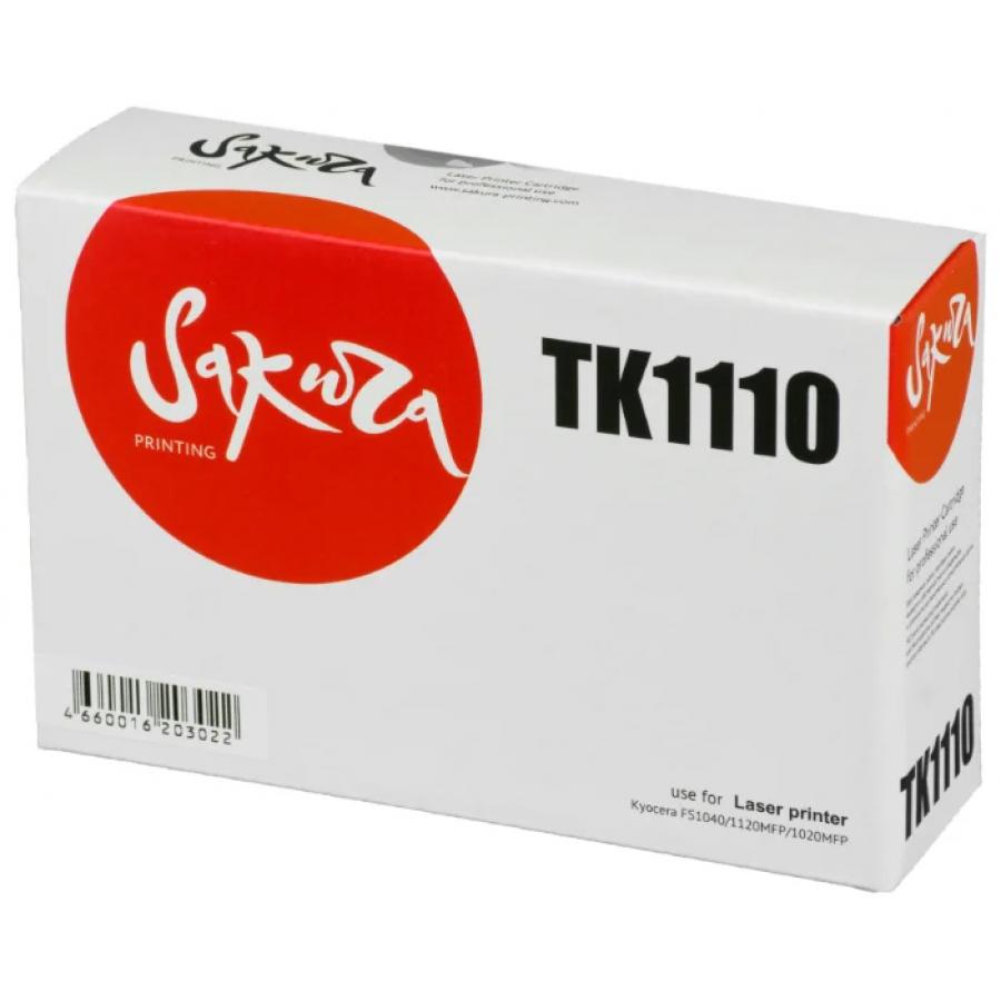 Картридж SAKURA TK1110 для Kyocera MITA FS1040/1120MFP/1020MFP, черный, 2500 к. картридж sakura cf210a совместимый