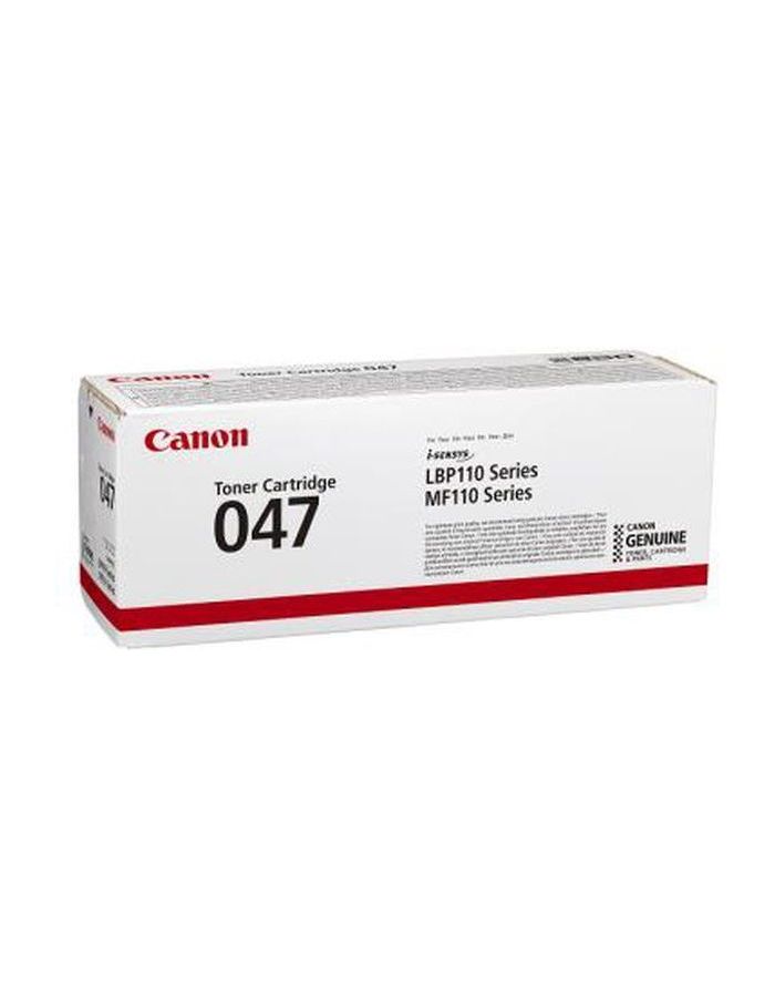 цена Тонер Картридж Canon 047 2164C002 черный (1600стр.) для Canon LBP112/LBP113W