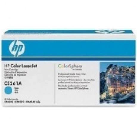 Тонер Картридж HP 648A CE261A голубой (11000стр.) для HP CLJ CP4...