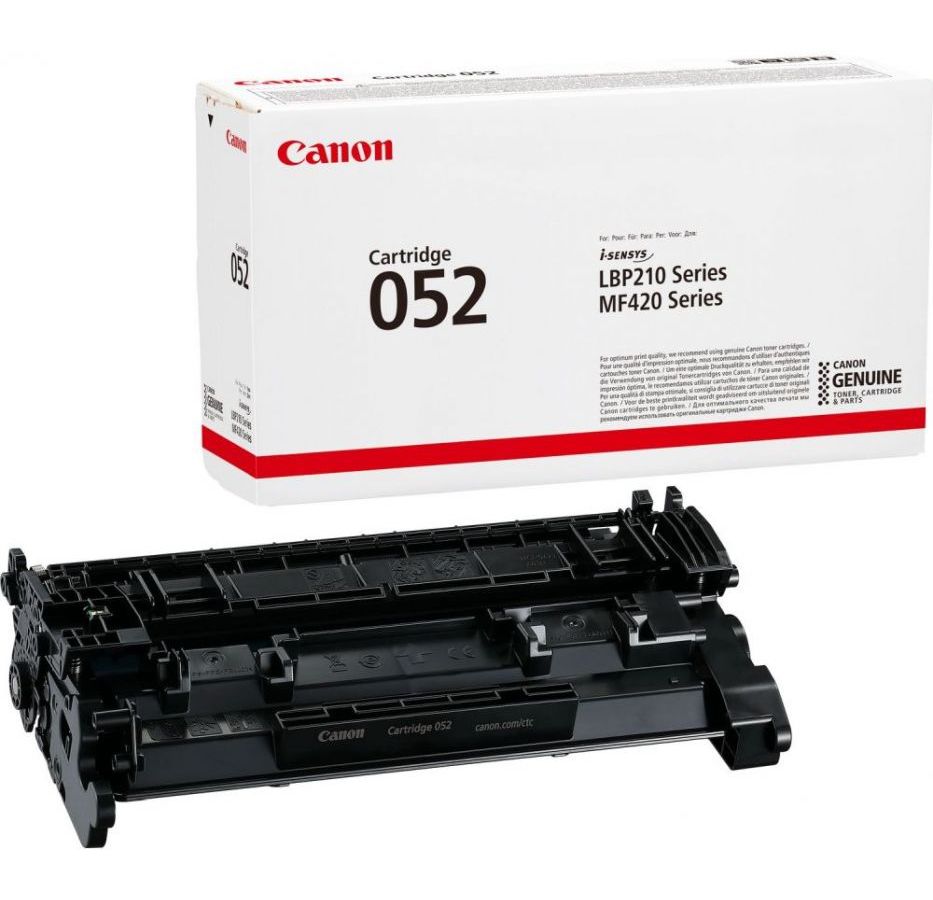 цена Тонер Картридж Canon 052 2199C002 черный (3100стр.) для Canon MF421dw/MF426dw/MF428x/MF429x