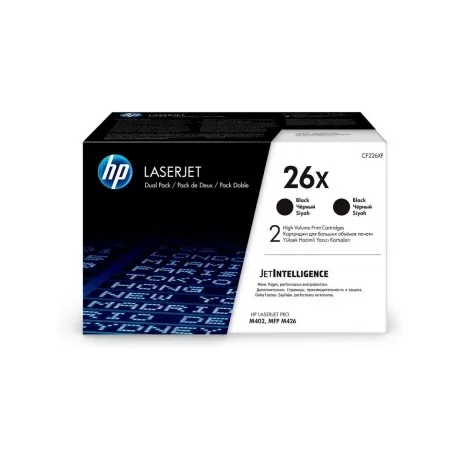 Тонер Картридж HP 26X CF226XD черный x2уп. (18000стр.) для HP LJ...