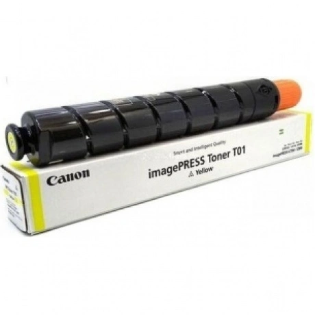 Тонер Canon T01 Y 8069B001 желтый туба 1040гр. для копира IPC800