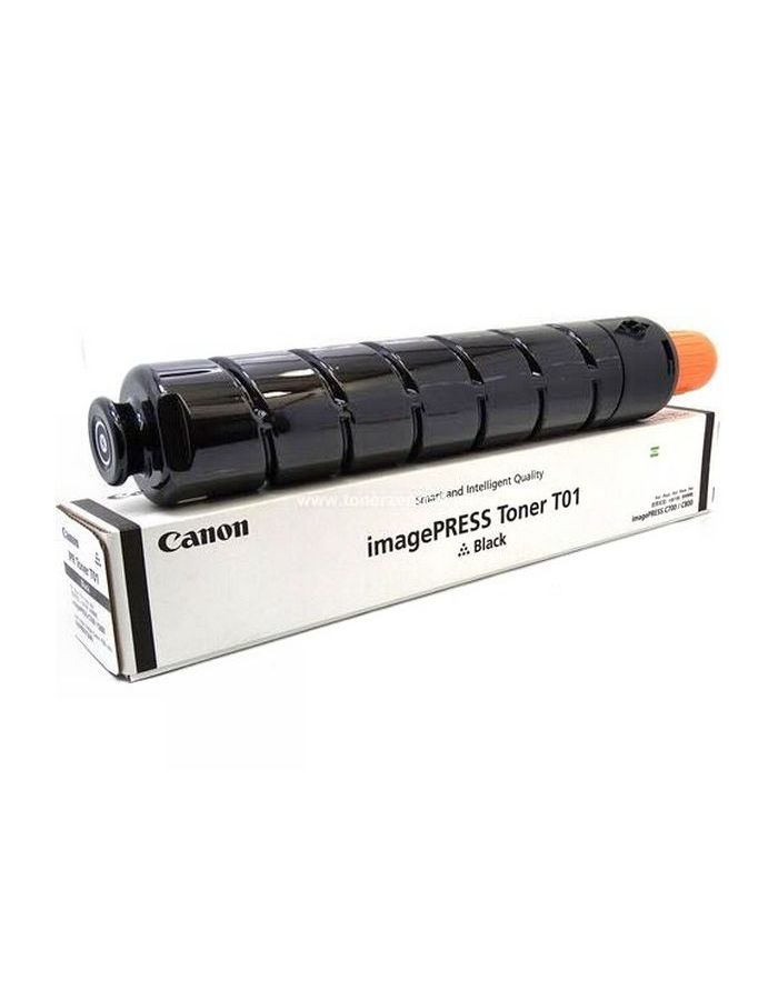 Тонер Canon T01 BK 8066B001 черный туба 1040гр. для копира IPC800 тонер canon t01 m 8068b001 пурпурный туба 1040гр для копира ipc800