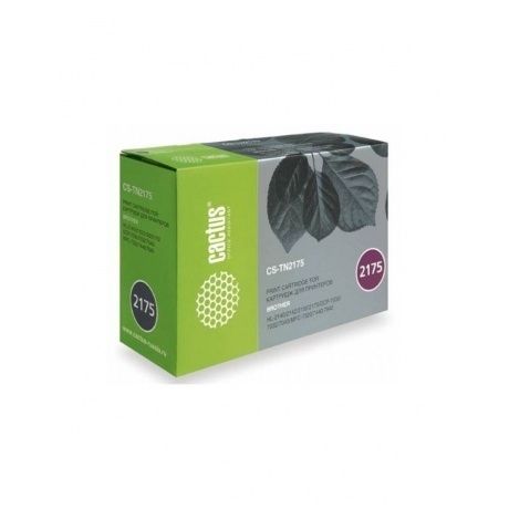 

Тонер Картридж Cactus CS-TN2175S черный для Brother HL-2140/2150/2170 (2600стр.)