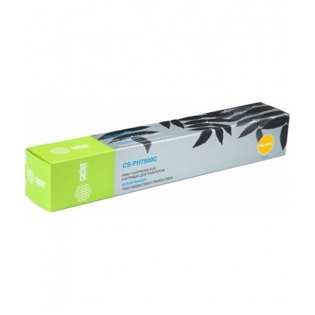 

Тонер Картридж Cactus CS-PH7500C 106R01443 голубой для Xerox Phaser 7500 (17800стр.)