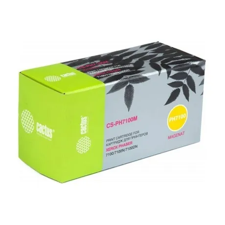 Тонер Картридж Cactus CS-PH7100M 106R02607 пурпурный для Xerox P...