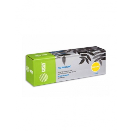 

Тонер Картридж Cactus CS-PH6130C 106R01282 голубой для Xerox Phaser 6130/6130n (1900стр.)