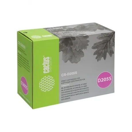 Тонер Картридж Cactus CS-D205S черный для Samsung ML-3310D/3310N...