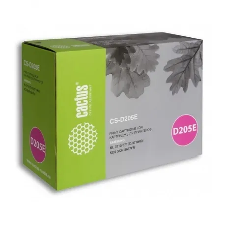 Тонер Картридж Cactus CS-D205E черный для Samsung ML-3310/3710/S...