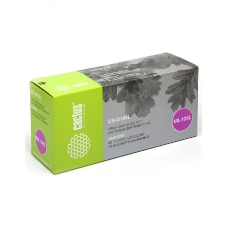 Тонер Картридж Cactus CS-D105L черный для SAMSUNG ML-1910 /1915 ...