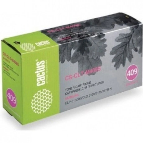 Тонер Картридж Cactus CS-CLT-M409S пурпурный для Samsung CLP-310...