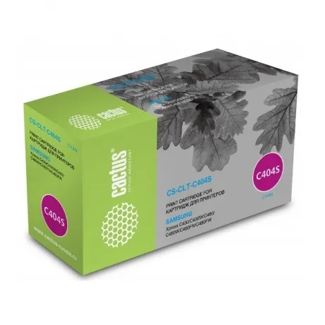 Тонер Картридж Cactus CS-CLT-C404S голубой для Samsung SL-C430/C...