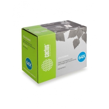 

Тонер Картридж Cactus CS-CC364XS черный для HP LJ P4015/P4515 (24000стр.)