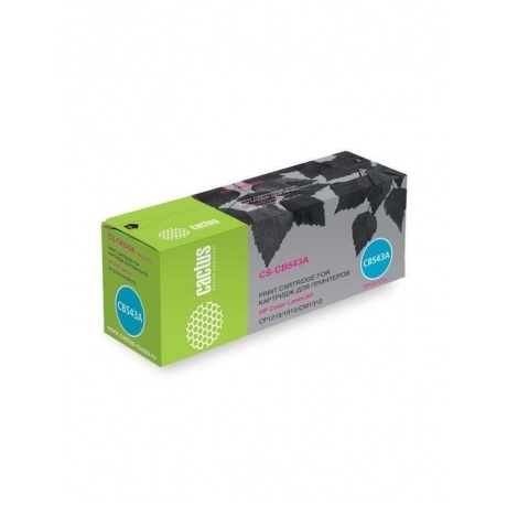 

Тонер Картридж Cactus CS-CB543A пурпурный для HP Color LaserJet CP1215/1515/CM1312 (1400стр.)